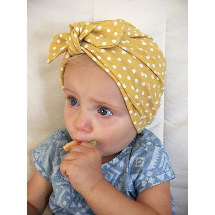 ベビー用帽子 ターバン リボン | PlusNao | 詳細画像4 