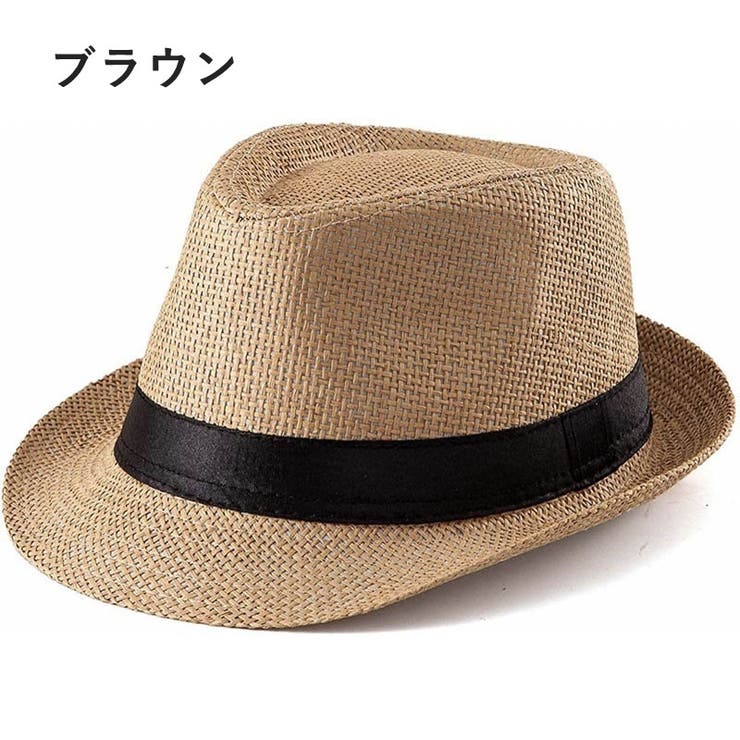 中折れ帽 中折れハット 麦わら帽子 | PlusNao | 詳細画像11 
