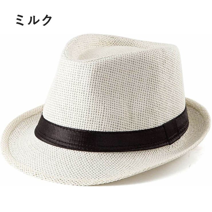 中折れ帽 中折れハット 麦わら帽子 | PlusNao | 詳細画像15 