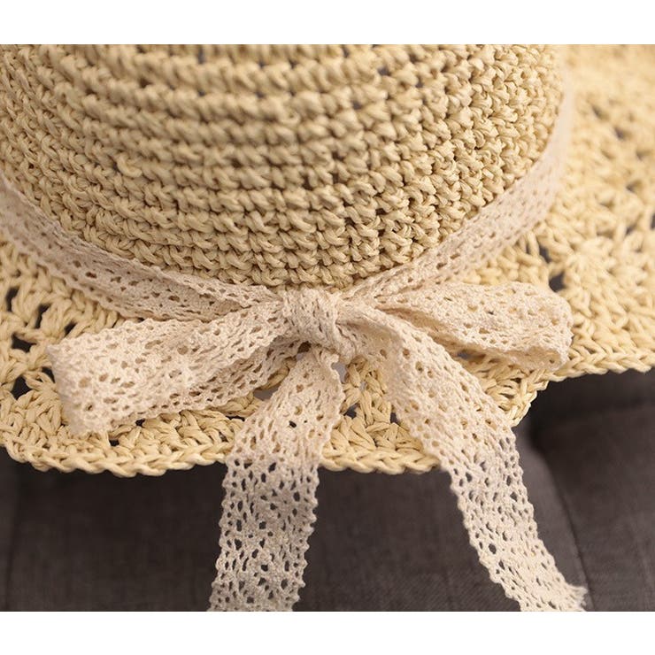 麦わら帽子 麦藁帽子 ストローハット | PlusNao | 詳細画像5 