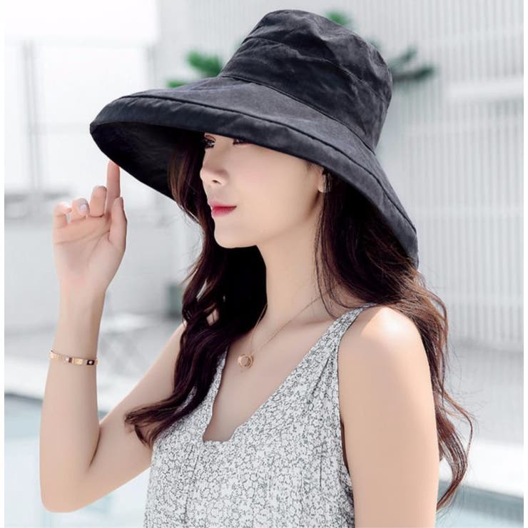 ハット 女優帽 つば広帽子 | PlusNao | 詳細画像10 