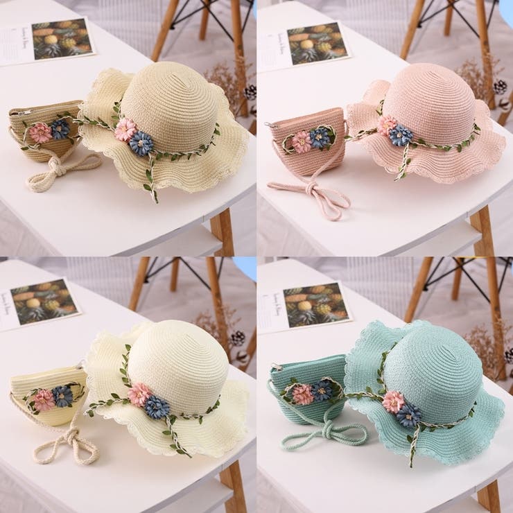 麦わら帽子 ポシェット ストローハット | PlusNao | 詳細画像15 
