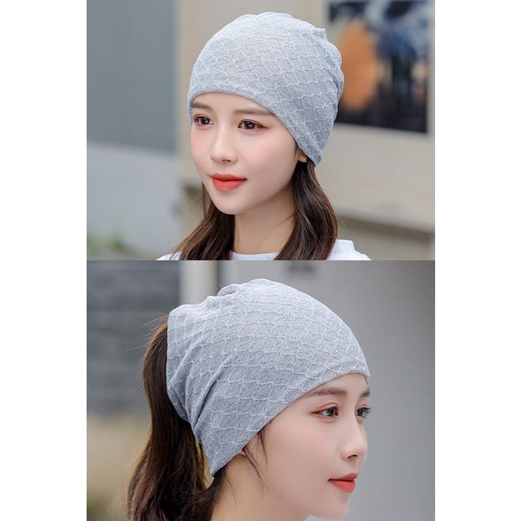 ターバンキャップ ネックウォーマー ヘアバンド | PlusNao | 詳細画像14 