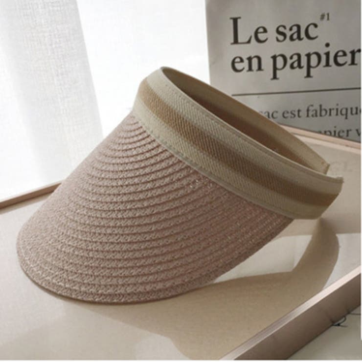 サンバイザー レディース 麦わら | PlusNao | 詳細画像16 