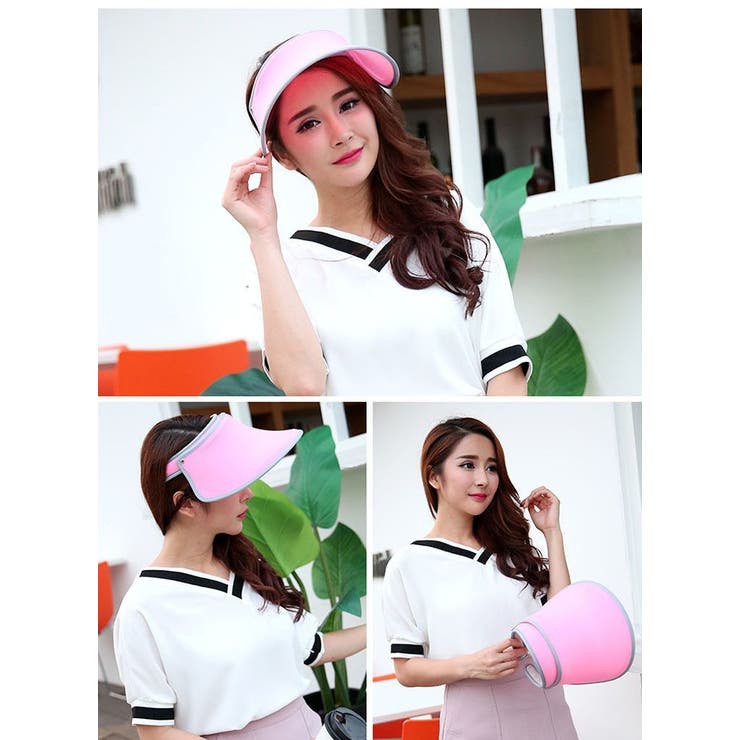 サンバイザー 帽子 大人用 | PlusNao | 詳細画像3 