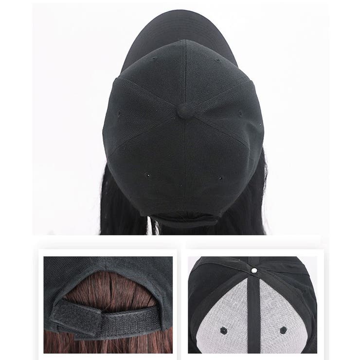 帽子付きウィッグ 帽子ウィッグ キャップウィッグ | PlusNao | 詳細画像4 