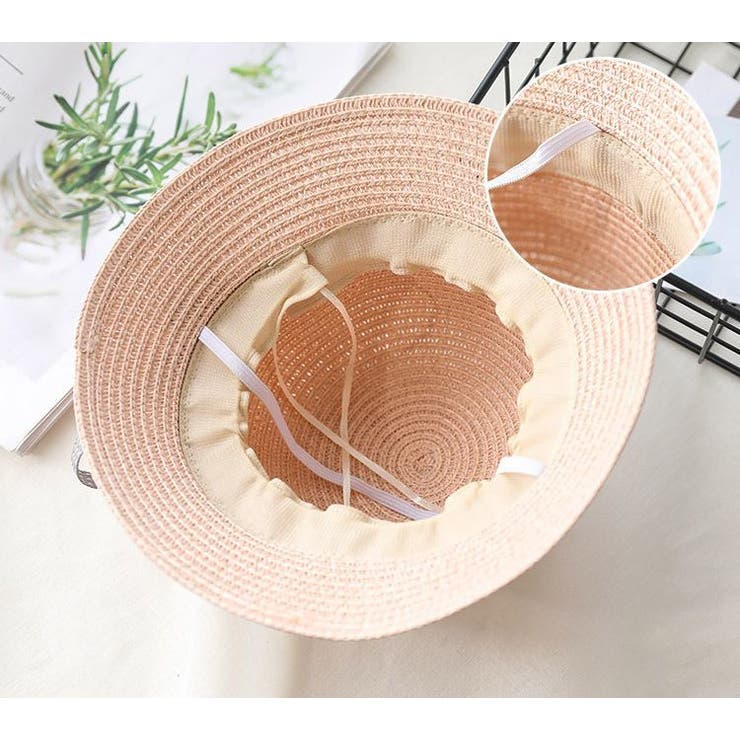 麦わら帽子 ストローハット ペーパーハット | PlusNao | 詳細画像4 