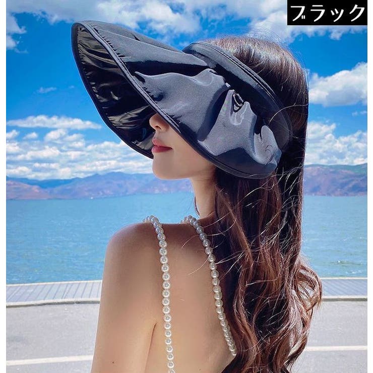 サンバイザー レディース つば広ハット | PlusNao | 詳細画像18 