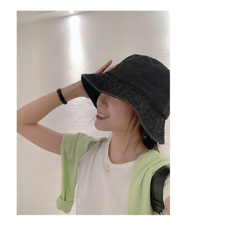 バケットハット 帽子 デニム | PlusNao | 詳細画像10 