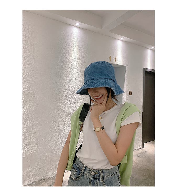バケットハット 帽子 デニム | PlusNao | 詳細画像4 