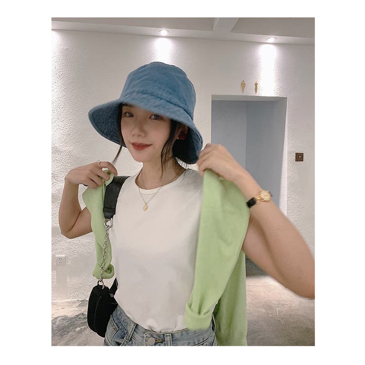 バケットハット 帽子 デニム | PlusNao | 詳細画像5 