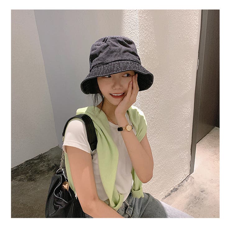 バケットハット 帽子 デニム | PlusNao | 詳細画像8 