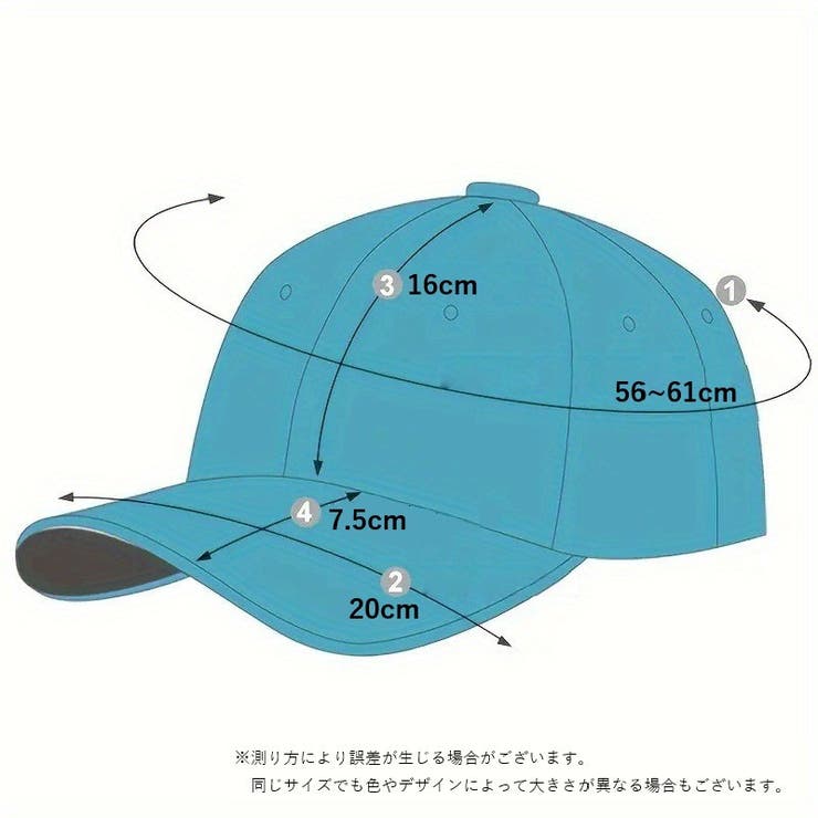 ベースボールキャップ 野球帽 レディース | PlusNao | 詳細画像9 