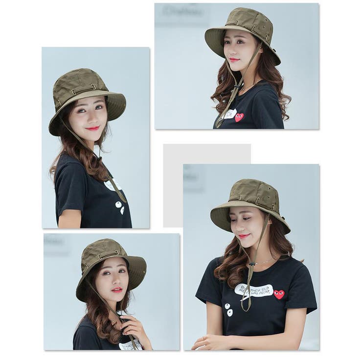 帽子 サファリハット アウトドアハット | PlusNao | 詳細画像12 