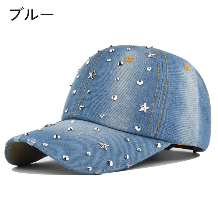キャップ 野球帽 デニム風 | PlusNao | 詳細画像3 