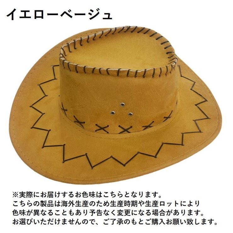 テンガロンハット 帽子 大人用[品番：FQ000188840]｜PlusNao