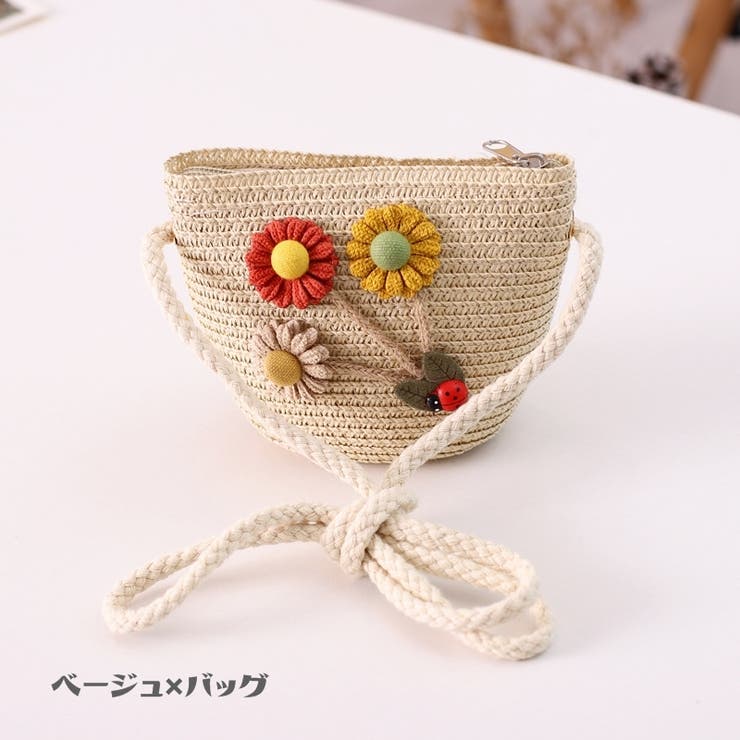 麦わら帽子 ポシェット ストローハット | PlusNao | 詳細画像9 