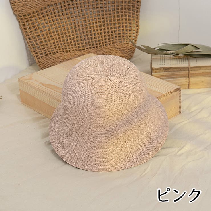 ストローハット 帽子 麦わら | PlusNao | 詳細画像6 