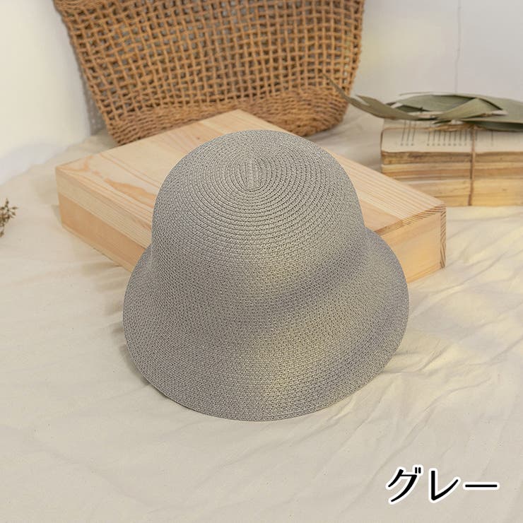 ストローハット 帽子 麦わら | PlusNao | 詳細画像7 