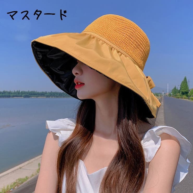 帽子 女優帽 つば広 | PlusNao | 詳細画像13 