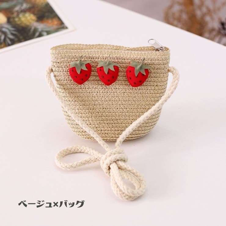 麦わら帽子 ポシェット ストローハット | PlusNao | 詳細画像10 