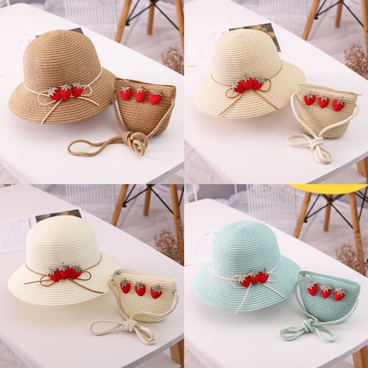 麦わら帽子 ポシェット ストローハット | PlusNao | 詳細画像15 