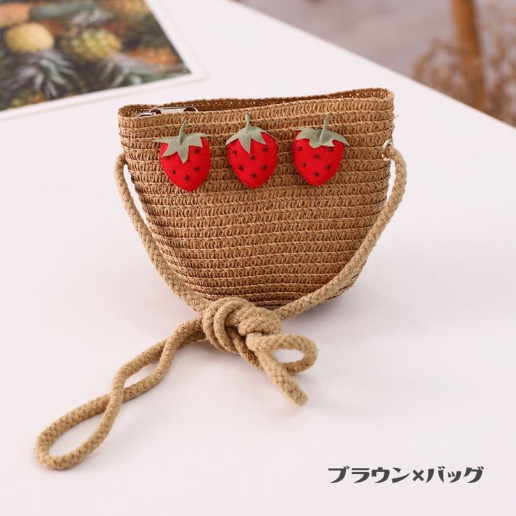 麦わら帽子 ポシェット ストローハット | PlusNao | 詳細画像9 