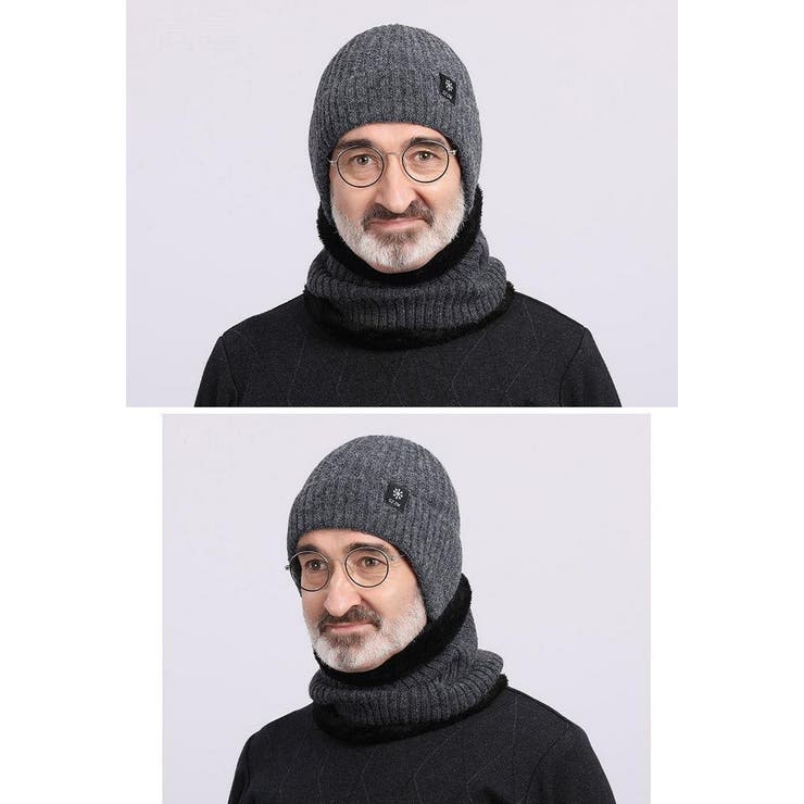 ニット帽 ネックウォーマー 2点セット | PlusNao | 詳細画像9 