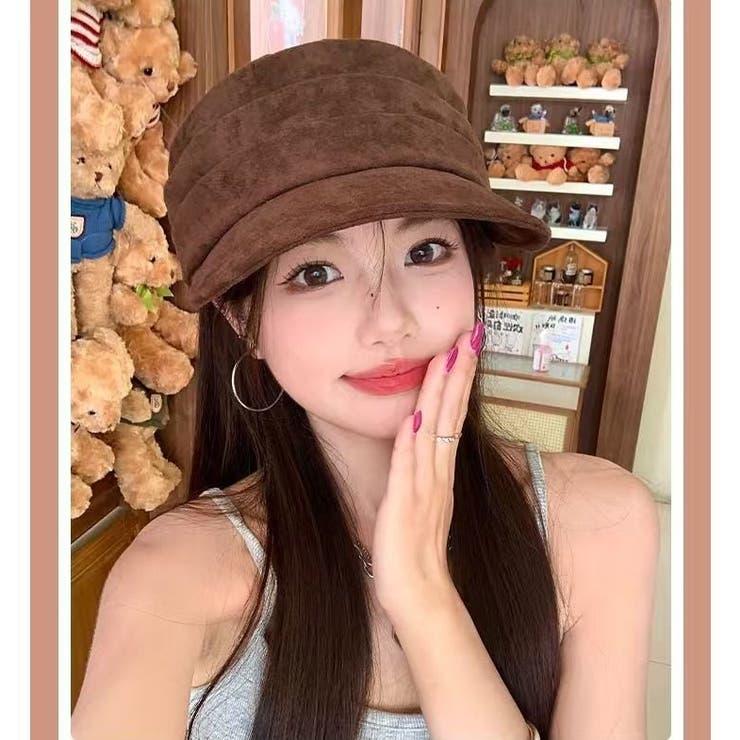 キャスケット 帽子 ぼうし | PlusNao | 詳細画像4 