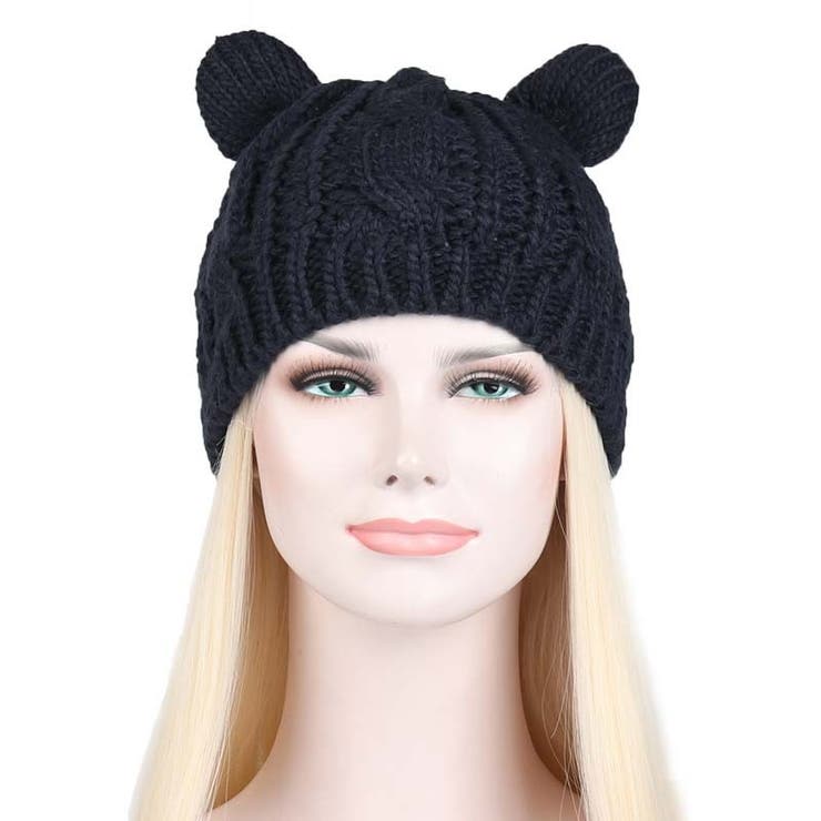 ニット帽 ニットキャップ 耳つき | PlusNao | 詳細画像2 