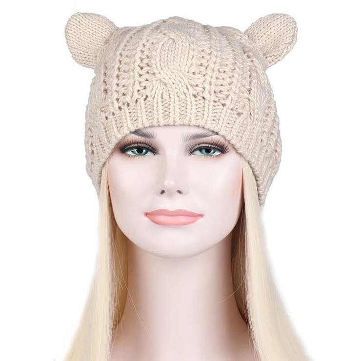 ニット帽 ニットキャップ 耳つき | PlusNao | 詳細画像5 