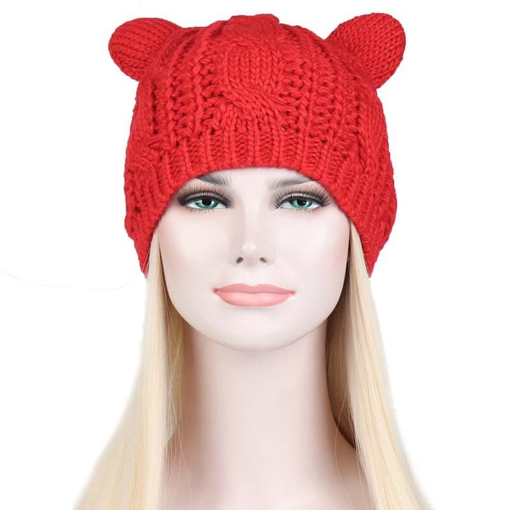 ニット帽 ニットキャップ 耳つき | PlusNao | 詳細画像7 