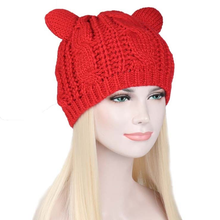 ニット帽 ニットキャップ 耳つき | PlusNao | 詳細画像8 