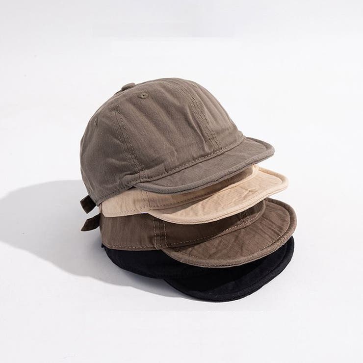 帽子 キャップ つば短め | PlusNao | 詳細画像2 