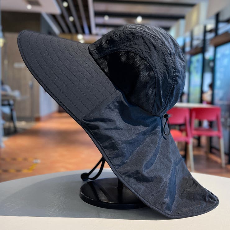 サファリハット 帽子 ネックカバー付き | PlusNao | 詳細画像3 