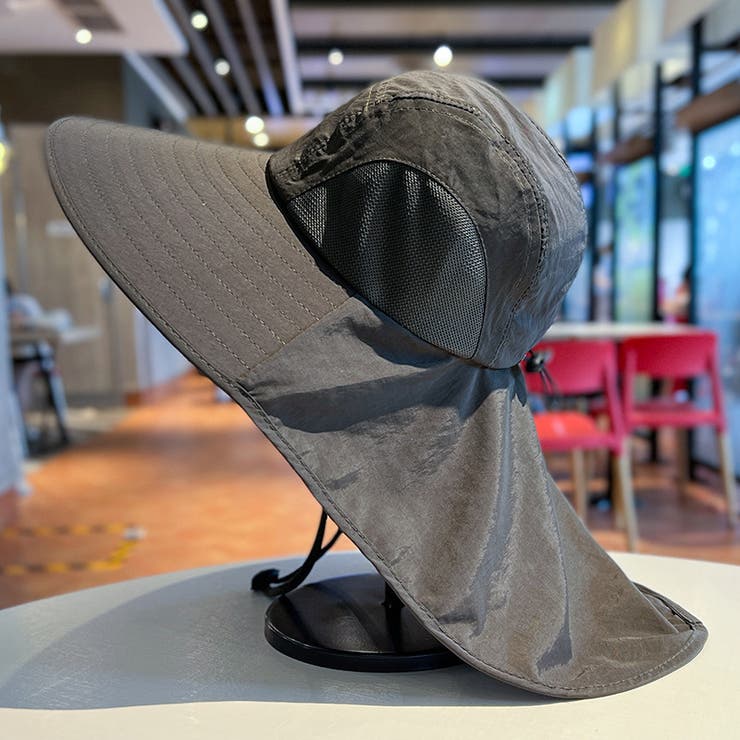 サファリハット 帽子 ネックカバー付き | PlusNao | 詳細画像8 