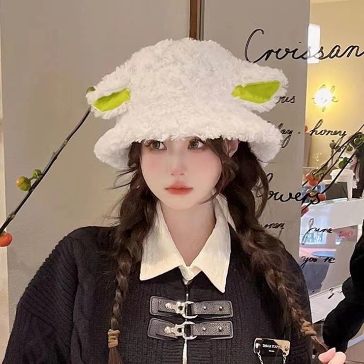 ハット 帽子 ムートン風 | PlusNao | 詳細画像3 