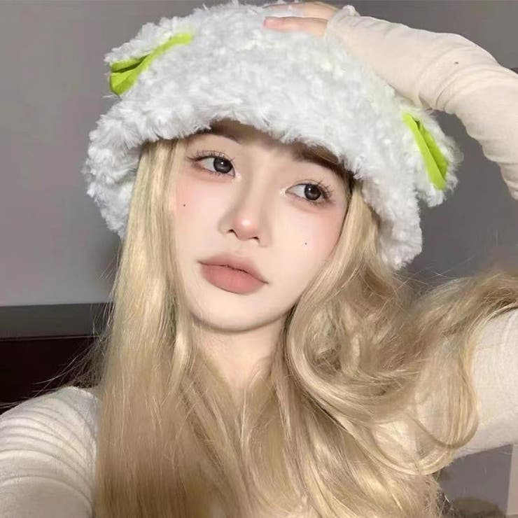 ハット 帽子 ムートン風 | PlusNao | 詳細画像9 