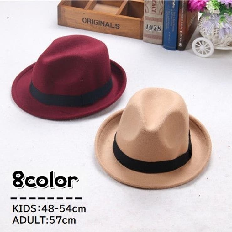 中折れハット 中折れ帽 帽子 | PlusNao | 詳細画像1 