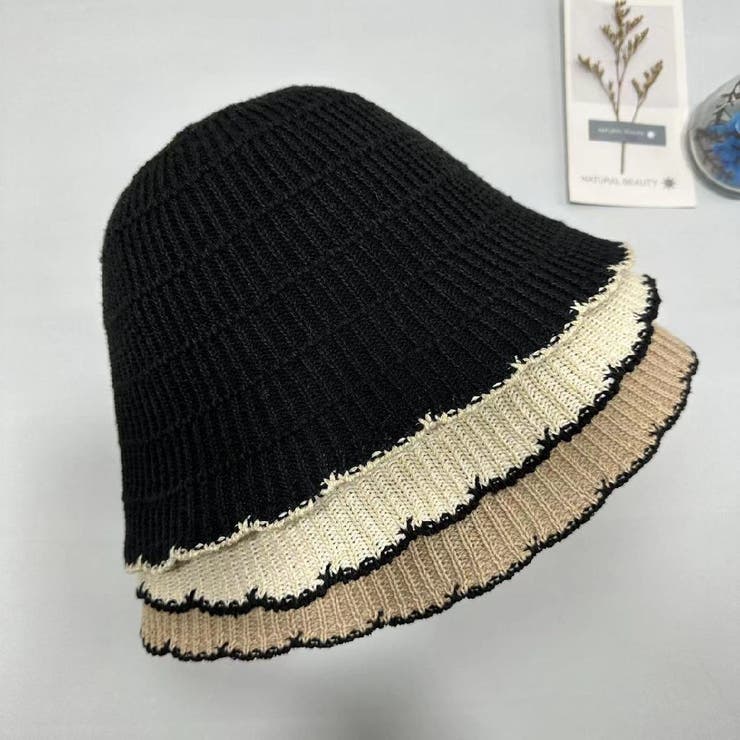 バケットハット ニット レディース | PlusNao | 詳細画像2 