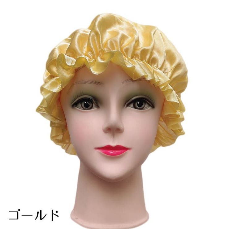 ナイトキャップ サテン調 レディース | PlusNao | 詳細画像10 