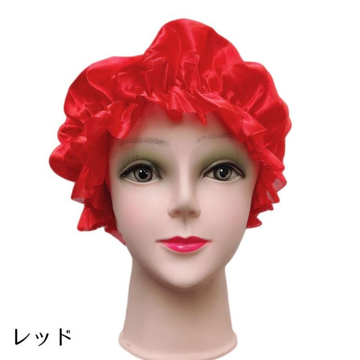 ナイトキャップ サテン調 レディース | PlusNao | 詳細画像2 