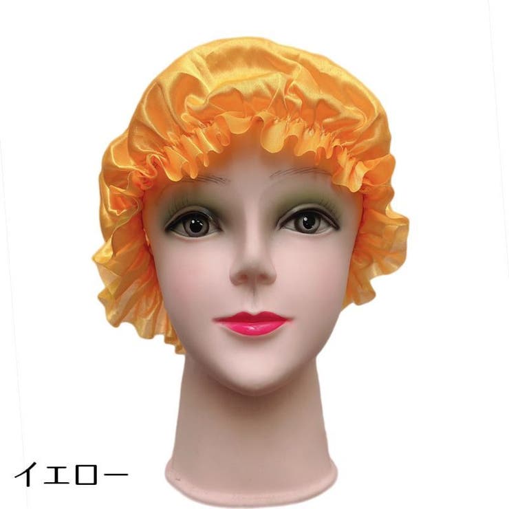 ナイトキャップ サテン調 レディース | PlusNao | 詳細画像3 