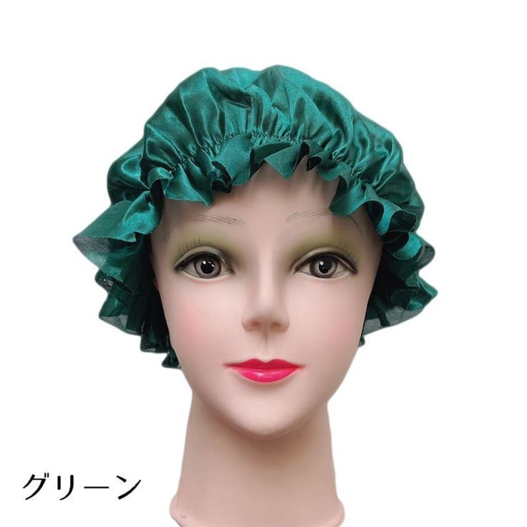 ナイトキャップ サテン調 レディース | PlusNao | 詳細画像4 