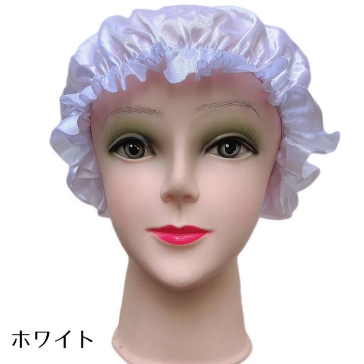 ナイトキャップ サテン調 レディース | PlusNao | 詳細画像7 