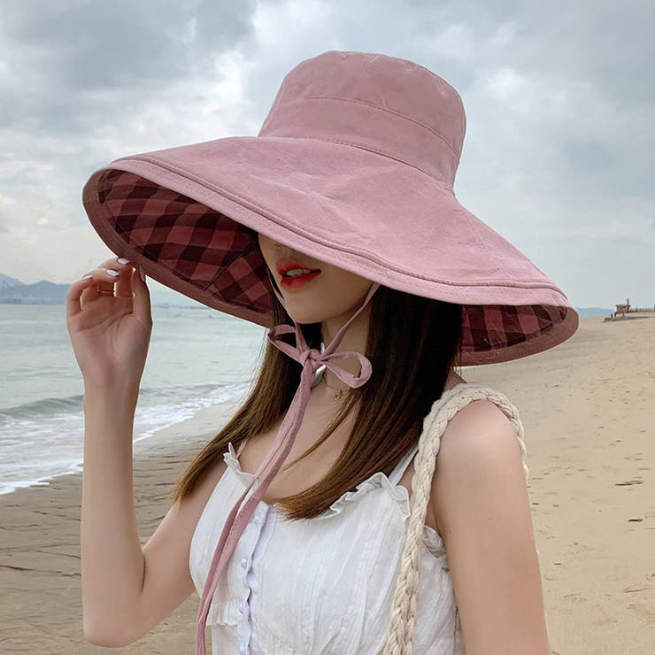 女優帽 帽子 つば広 | PlusNao | 詳細画像3 