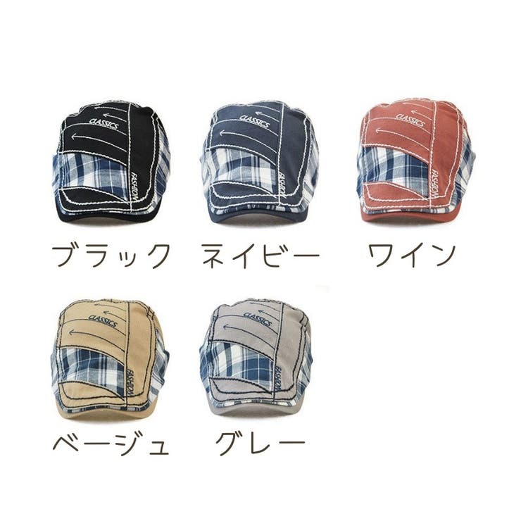 ハンチング レディース チェック柄 | PlusNao | 詳細画像16 