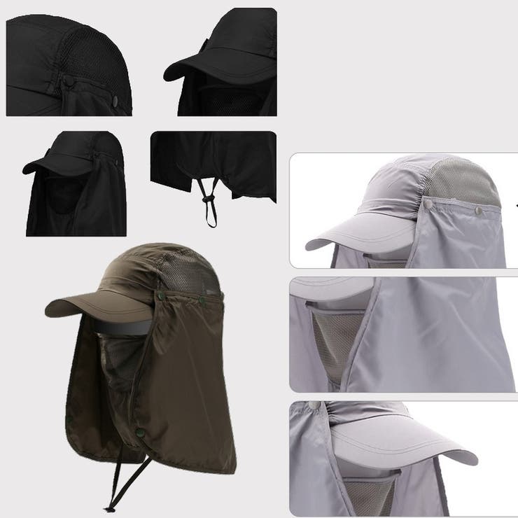 日よけ帽子 メンズ レディース | PlusNao | 詳細画像16 