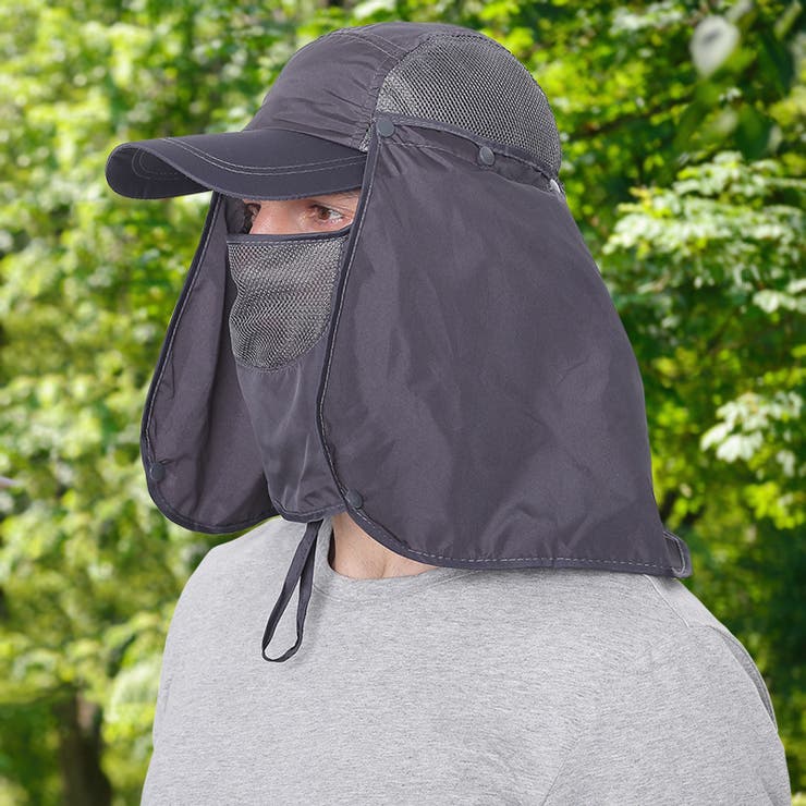 日よけ帽子 メンズ サンキャップ | PlusNao | 詳細画像2 