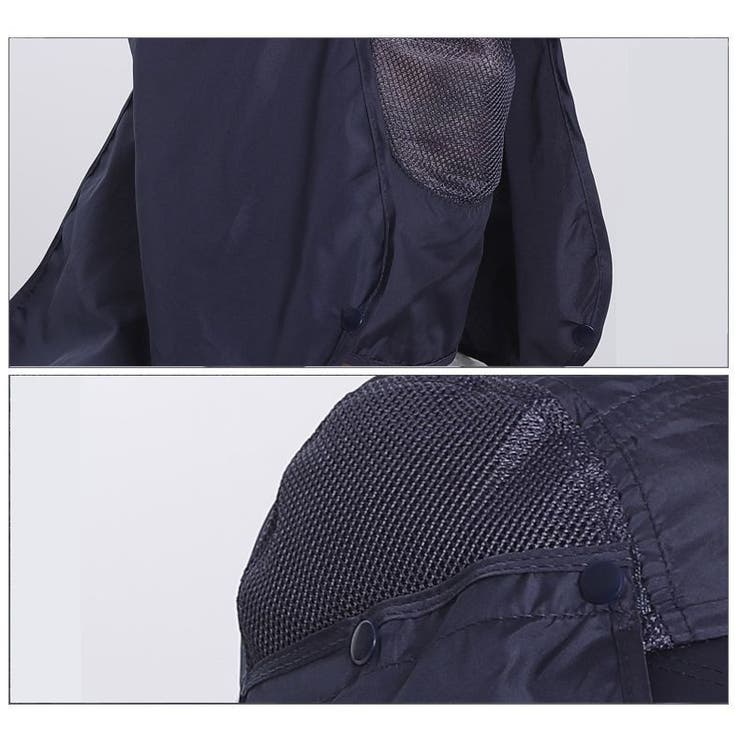 日よけ帽子 メンズ サンキャップ | PlusNao | 詳細画像6 